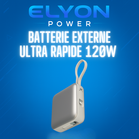 Batterie Externe Elyon Power 120W – 14 000 mAh